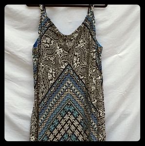 Handkerchief dress paisley